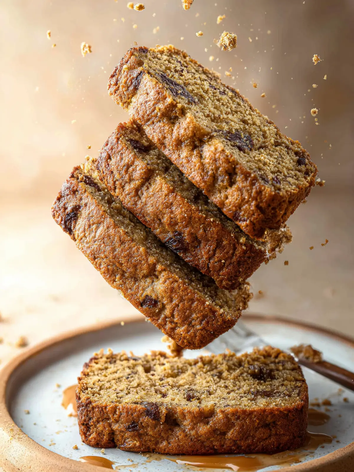 Oat Flour Banana Bread First Image