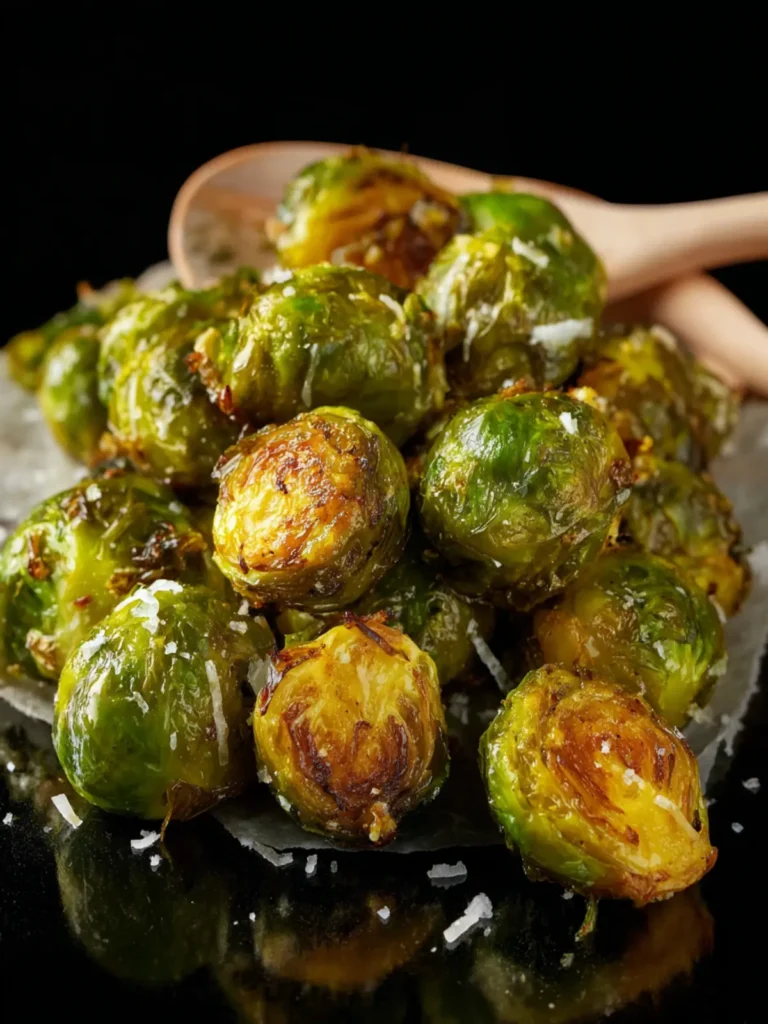 Roasted Frozen Brussel Sprouts (Extra Crispy in the Oven) First Image