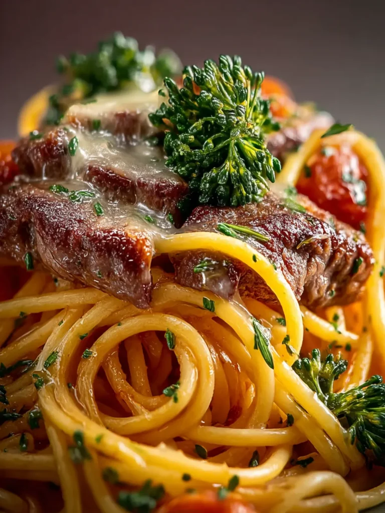 Steak Spaghetti First Image