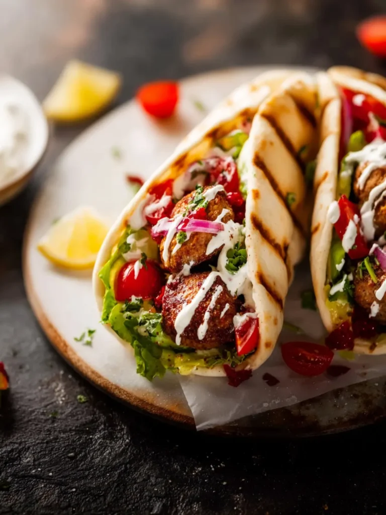 Turkey Kofta Wraps First Image