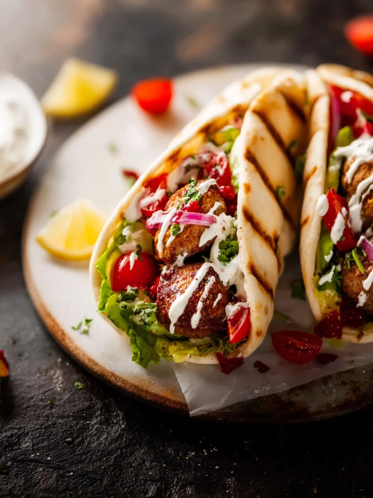 Turkey Kofta Wraps First Image