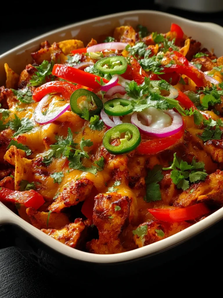 chicken fajita casserole First Image