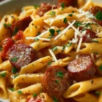 Cajun Sausage Pasta First Image