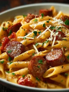 Cajun Sausage Pasta First Image