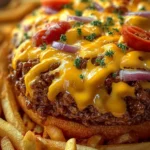 Cheeseburger French Fry Casserole First Image