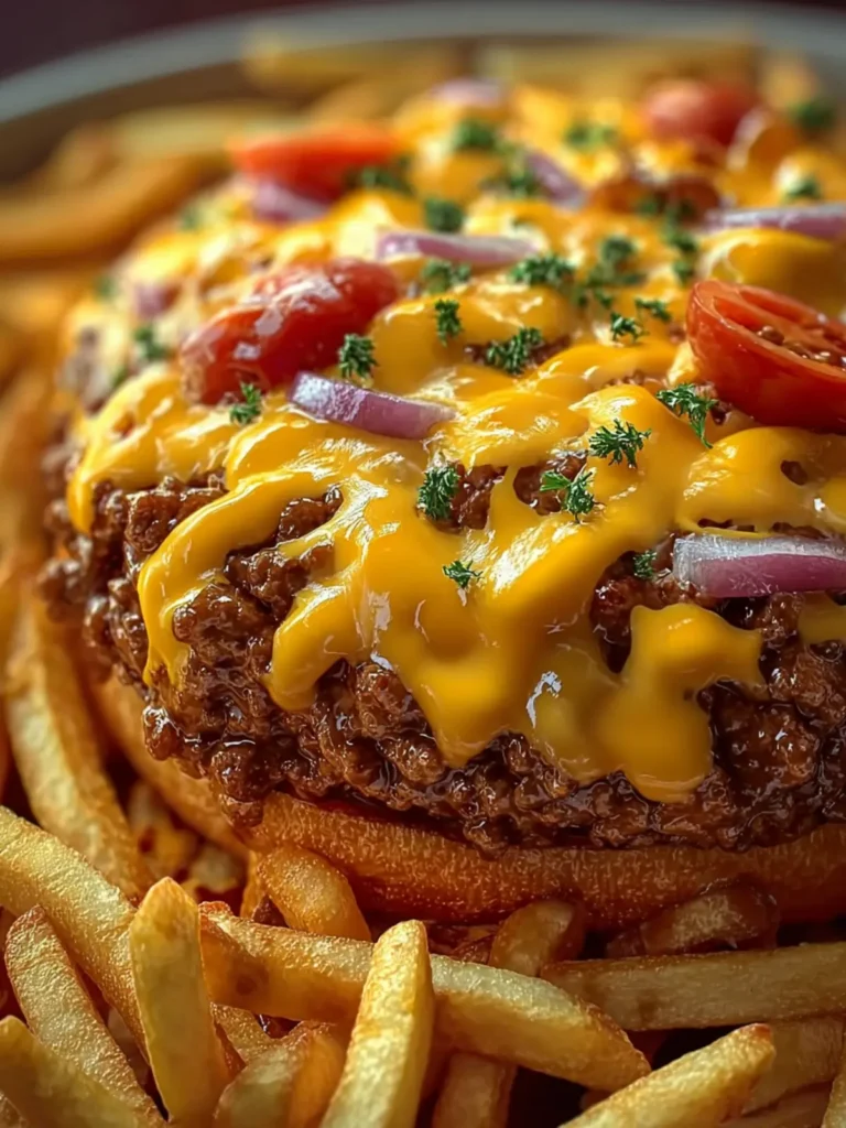 Cheeseburger French Fry Casserole First Image