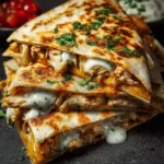 high protein chicken ranch quesadilla First Image