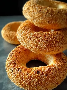 sesame bread rings mediterranean First Image